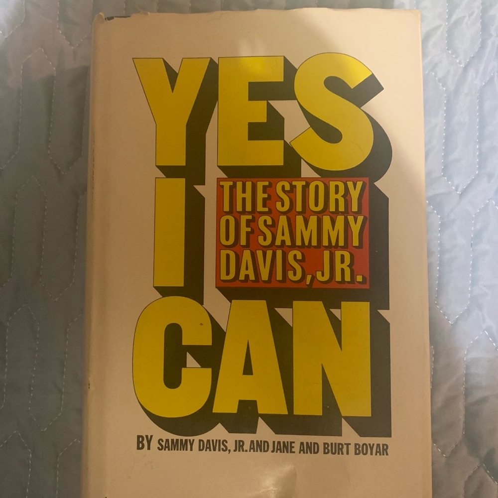 The Story of Sammy Davis Jr. Book. Yes I Can vintage 1st copy it's from 1965